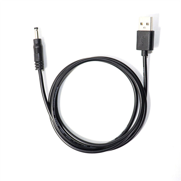 USB to 3.5mm /1.35 mm 5 Volt 5V 2A DC Barrel Jack Plug Charging Power Cable Cord