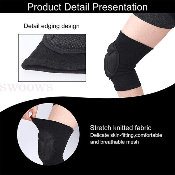 1 Pair Knee Pads Construction Professional Sports Work Comfort Leg Protector