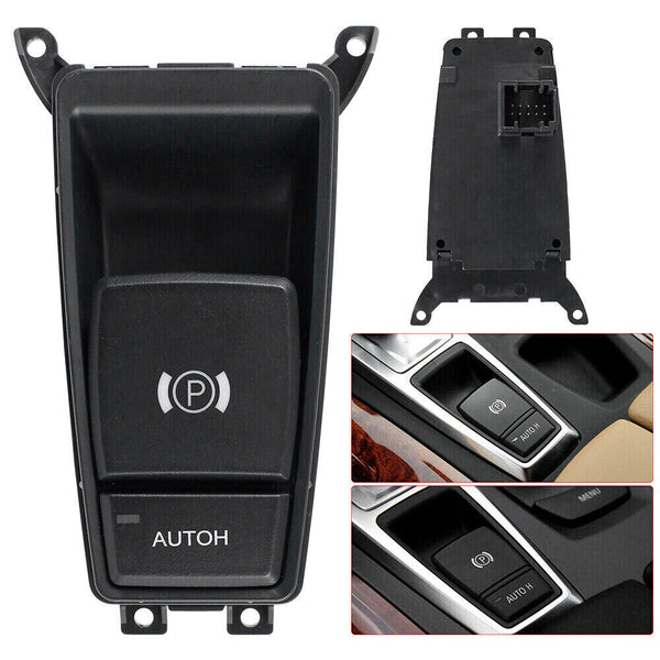 AU Park Brake Switch Auto Hold Parking Hand Button For BMW E70 X5 E71 E72 X6