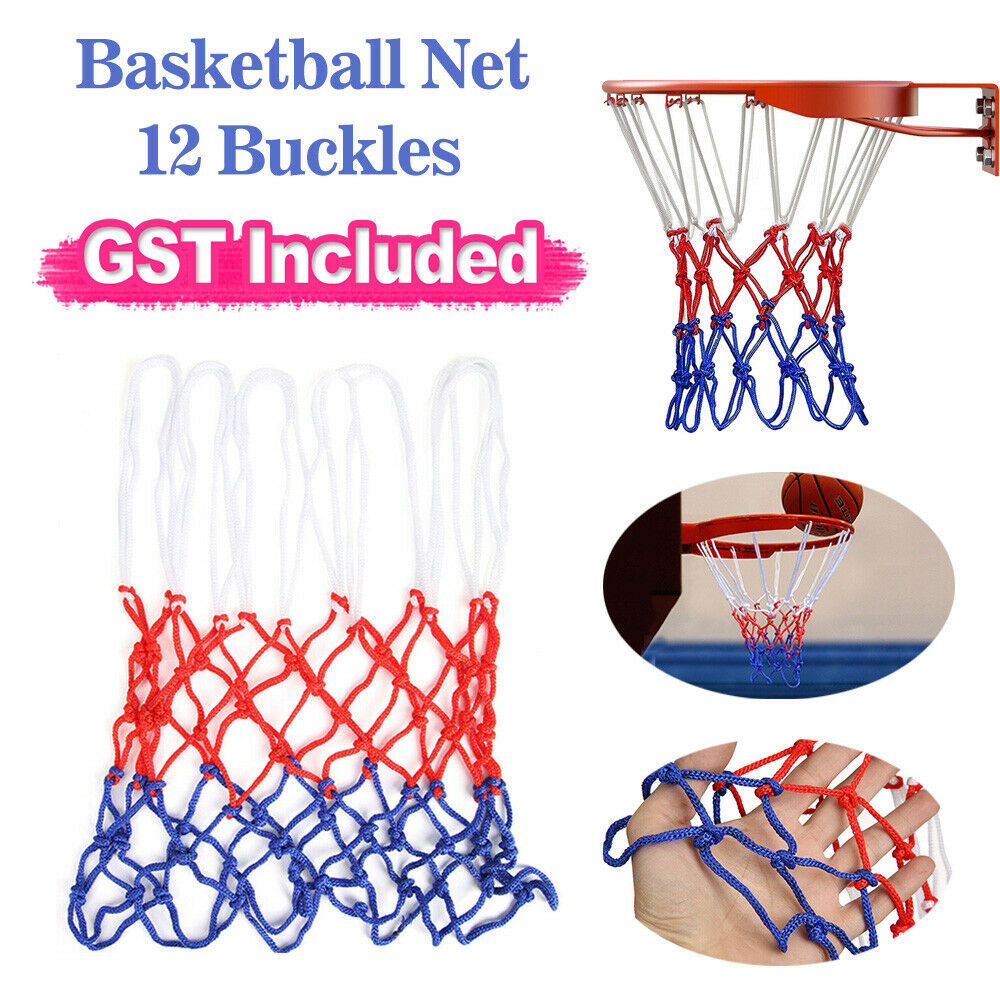 Replacement Basketball Net Heavy Duty All Weather Hoop Goal Rim Indoor Outdoor