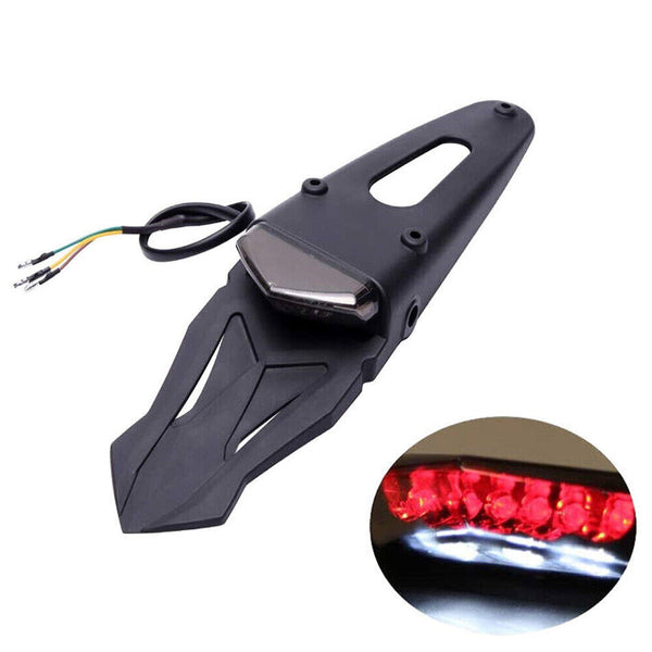 Off-road Enduro Dirt Bike LED Rear Fender Brake Tail Light For Honda EXC CRF AU