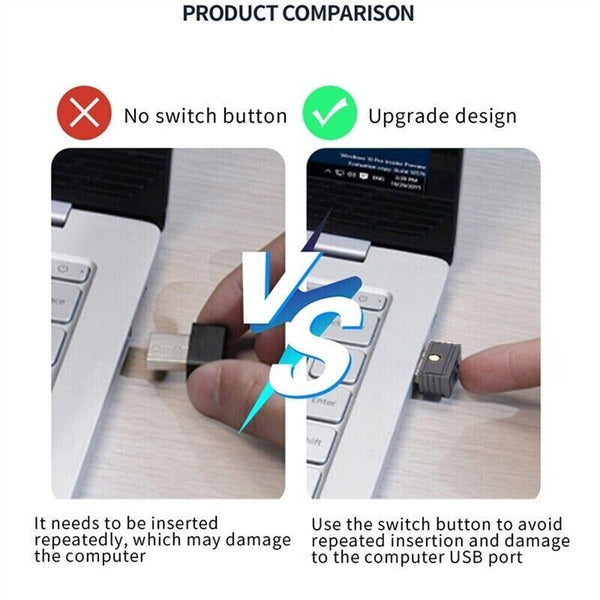 USB Mouse Jiggler; Automatic Mouse Jiggler -  Keep Computer Active