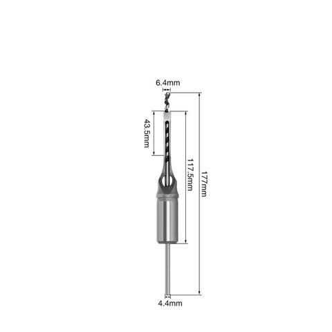 6.4/8/10/12.7mm HSS Square Hole Drill Bit Mortising Chisels Woodworking Tool