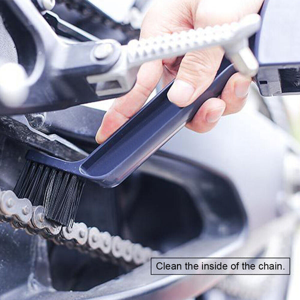 Chain Cleaner Cycle Brake Cleaning Brush Motorcycle Bike Remover Tools Dirt Bike