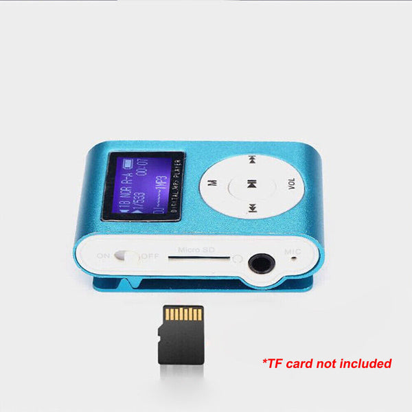 Mini LCD Screen USB MP3 Player Support Micro SD/TF Card Portable Music Player