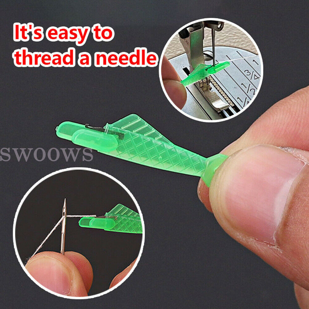 Sewing Machine Needle Threader Stitch Insertion Tool Automatic