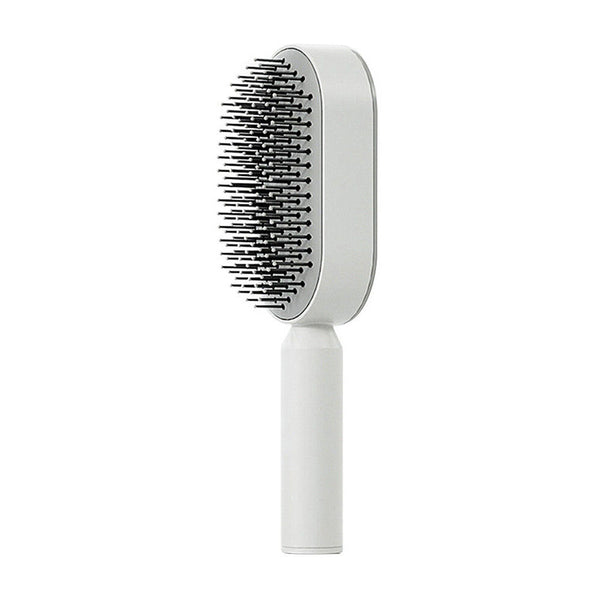 New Hair Brush Self-cleaning Air Cushion Comb Comfortable for Salon Hairdress AU