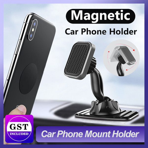 Universal 360d Magnetic Car Phone Mount Holder Dashboard Windshield Mobile Phone