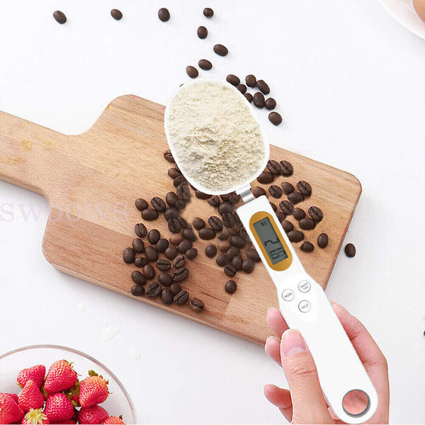 Electronic LCD Digital Spoon Pet Food Baking Measuring Spoon Kitchen 500g Scales