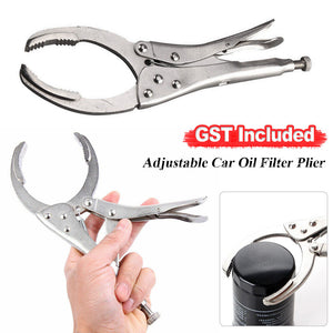 UP3x 10"Adjustable Car Oil Filter Plier Wrench Plier Spanner Removal Tool Filter