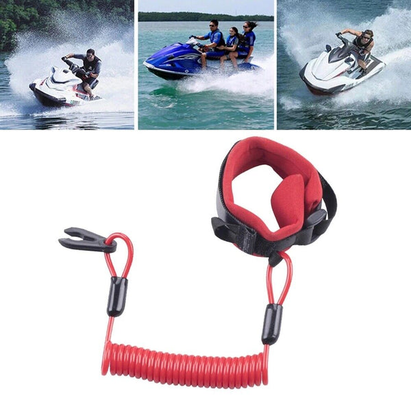 Boat Start Stop Kill Safety Lanyard for Yamaha Waverunner Emergency Stop