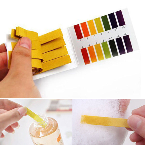 400 pH Test Strips Urine Litmus Paper Saliva Acid Alkaline Liquid Indicator Test