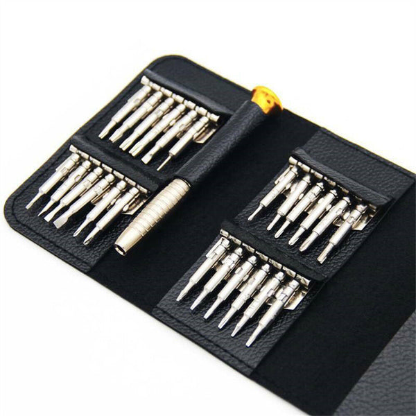 25 in 1 Precision Screwdriver Set Tool Kit Mini Small For Torx Repair Fix Laptop