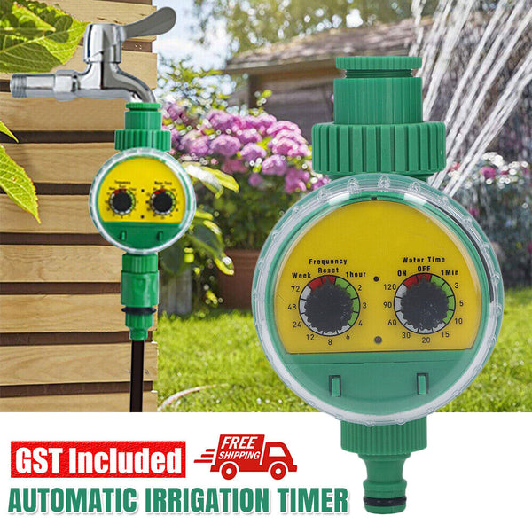 Automatic Irrigation Controller Water Timer Digital Tap Garden Watering System