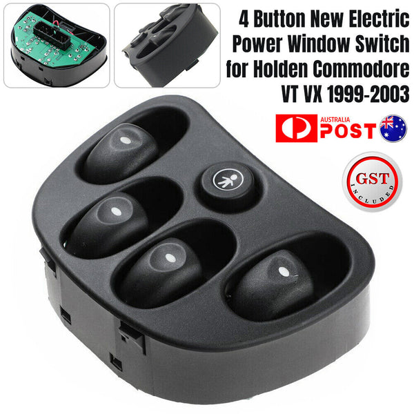 4 Button New Electric Power Window Switch For Holden Commodore VT VX 1999-2003