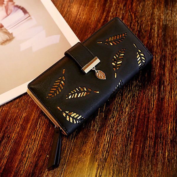 Fashion Women Wallet PU Leather Long Purse Clutch Case Credit Card Pouch Holder
