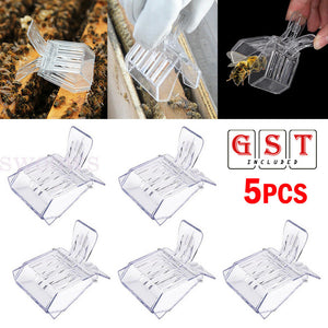 5pcs Queen Cage Clip Bee Catcher Beekeeper Beekeeping Tool Plastic Equipment