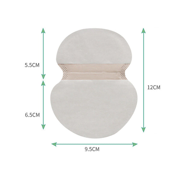 40-80x Underarm Armpit Sweat Pads Stickers Summer Shield Guard Absorbing White A