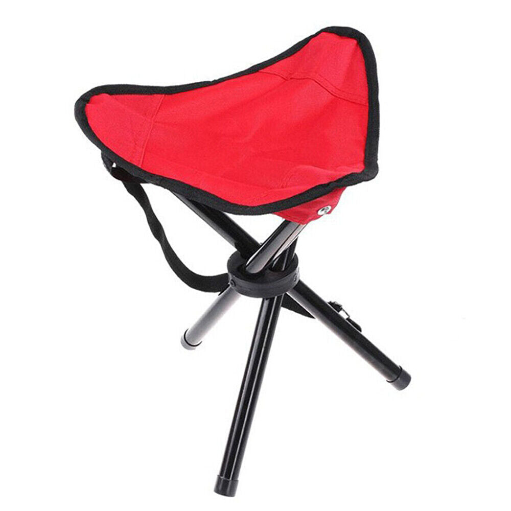 Mini Portable Outdoor Folding Stool Camping Fishing Picnic Chair Seat Hiking