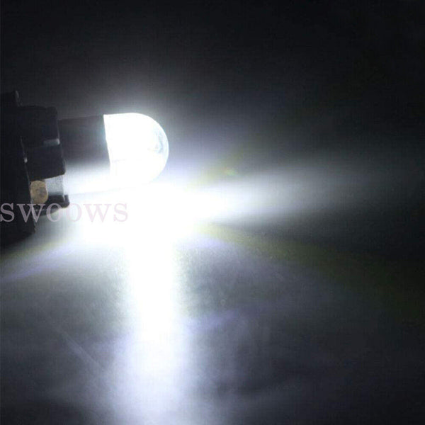 2X T10 3030 3SMD Car LED Width Indicator Light Bubble Outline Light Small Plug