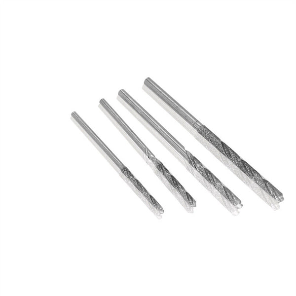 20pcs Diamond Drill Bit Set 4 Sizes 1mm 1.5mm 2mm 2.5mm Twist Tip Jewelry