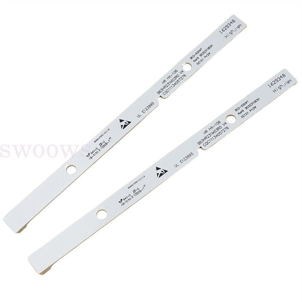 2pcs Durable and Compatible LED Light Strips for Hisense/Rongsheng Refrigerator