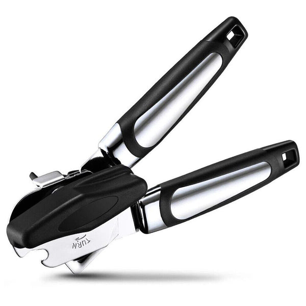 1-3x Can & Bottle Opener Classic Stainless Steel Manual Heavy Duty Can Opener
