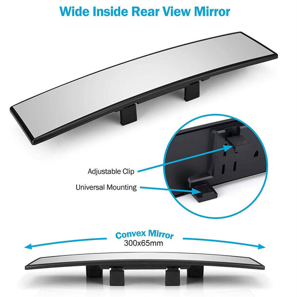 Rear View Mirror Packing Rearview Car Interior Anti glare Wide Angle Panoramic