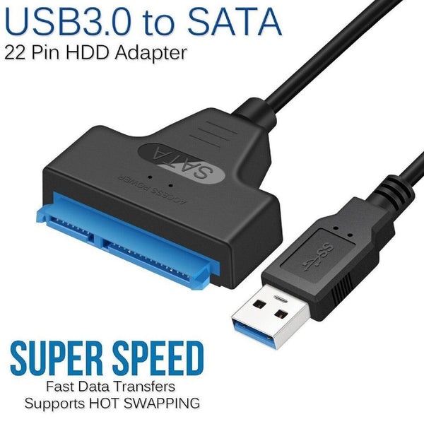 USB 3.0 to Sata 2.5" HDD SSD Adapter Converter Cable For Hard Drive Connector AU