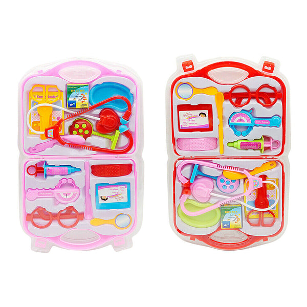 Play Educational Doctor Case Kit Medical Set Hospital Supply Toy Kids Boys Girls