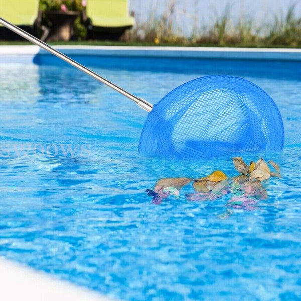 Swimming Pool Net Rake Clear Cleaner Scoop Leaf Skimmer Mesh Frame Spa Hot Tub