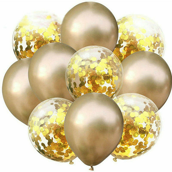 10-20Pcs Confetti Latex Balloons Set Balloon Birthday Wedding Party Decorations