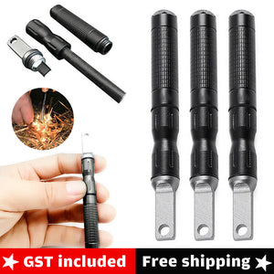 Outdoor Survival Magnesium Flint And Steel Striker Fire Starter Lighter Stick AU