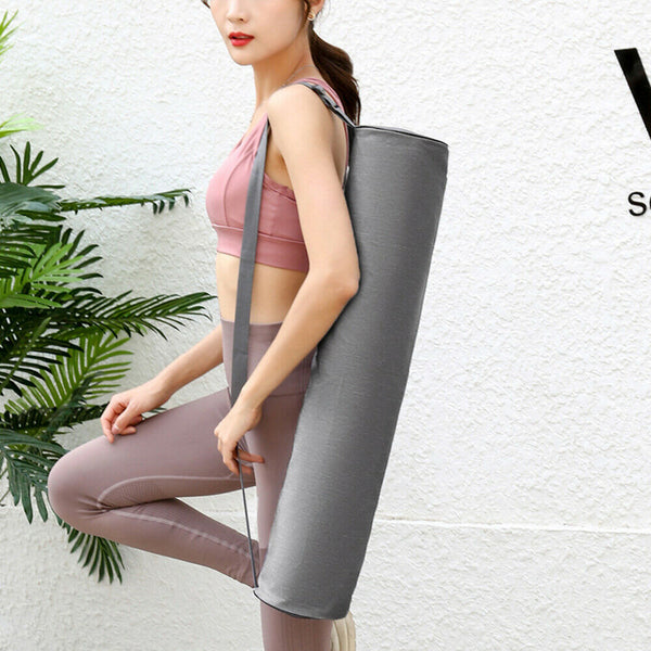 Yoga Mat Storage Bag Waterproof Pad Pocket Fitness Sports Portable Carry Bag