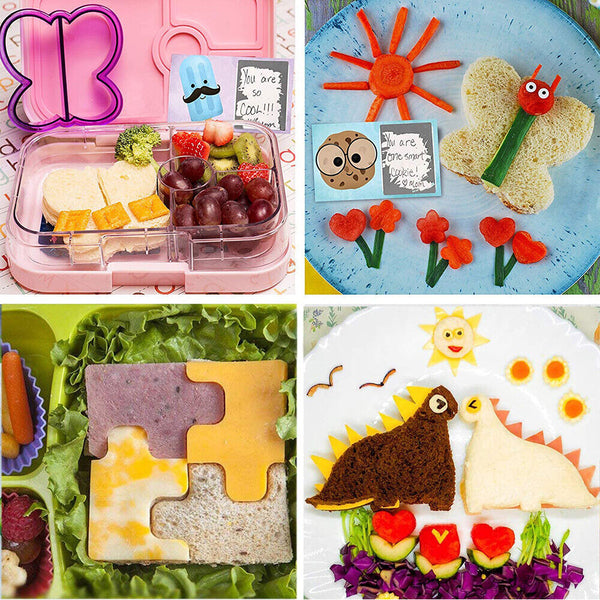 16x Sandwich Cutter Kids DIY Lunch Cake Toast Shape Mold Creative Bread Mould au