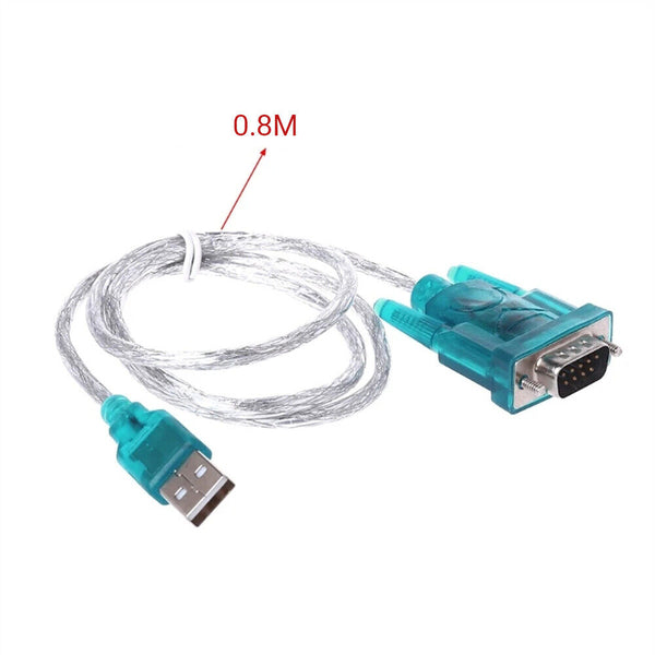 USB to 9 pin RS232 Cable COM Port Serial Adapter Converter 2.0 WINDOWS 11/10/7