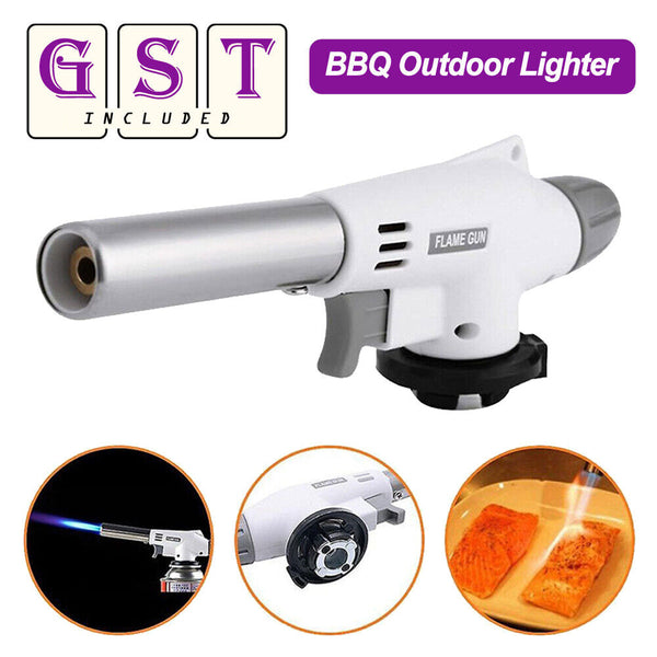 Butane Gas Torch Blow Camping Iron Welding Soldering Fire Lighter Frame Gun AU