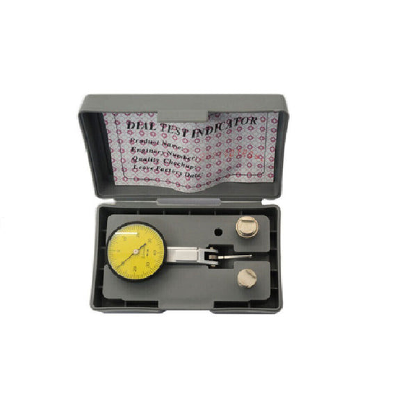 0.01mm Dial Test Indicator DTI Gauge Magnetic Metric Precision Clock Gauge & Box