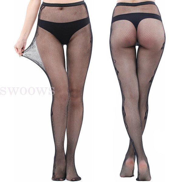 Women Fishnet Stockings Pantyhose Mesh Fishnets Tights Anti Hook Nylon Panty