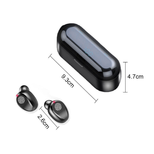 Wireless Bluetooth Earphones Headphones Earbuds Sports for Earpods iOS Android