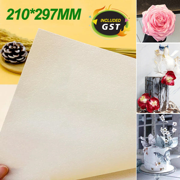 10/20/30/40/50PCS Sheets A4 Wafer Paper for Edible Printing Cupcake DIY Foldable