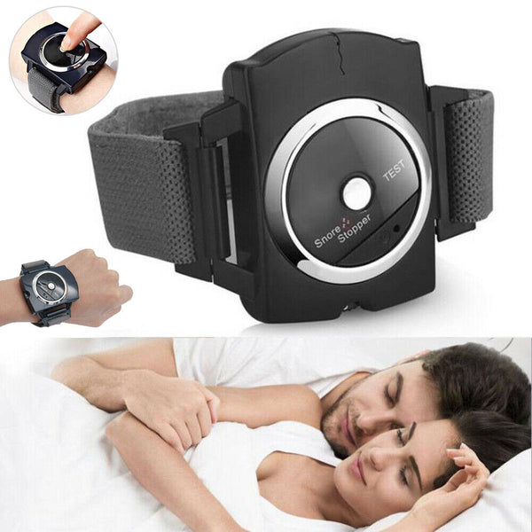 1/2Anti-Snoring Wristband Device Sleep Connection AntiSnore BraceletAid-Sleeping