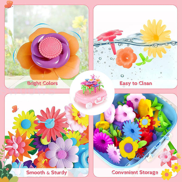 39 Pcs Flower Garden Building Toy Set-STEM Educational Activity For PreSchooler