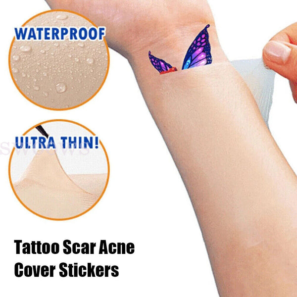 Tattoo Scar Acne-Cover Up Sticker Flaw Birthmark Concealing Hide Tape-Waterproof