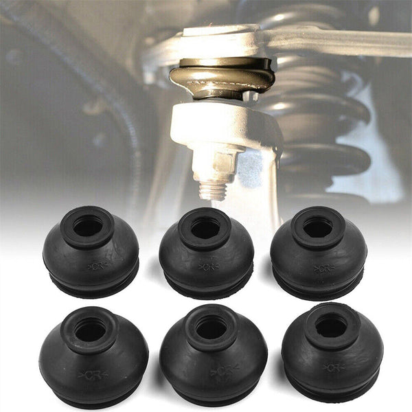 6 Pcs UNIVERSAL Rubber-Tie Rod End Ball Joint Dust Boots Dust Cover Boot Gaiters