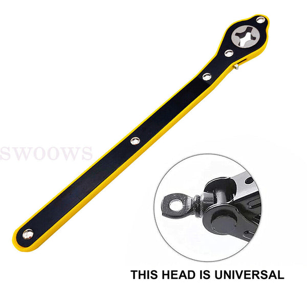 Car Labor-Saving Jack Ratchet Wrench Wheel Hand Crank Cross Wrench Repair Tool