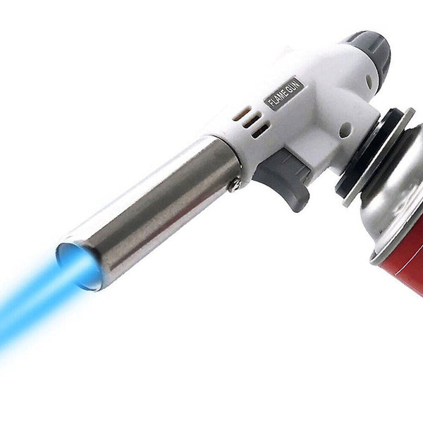 Butane Gas Torch Blow Camping Iron Welding Soldering Fire Lighter Frame Gun AU