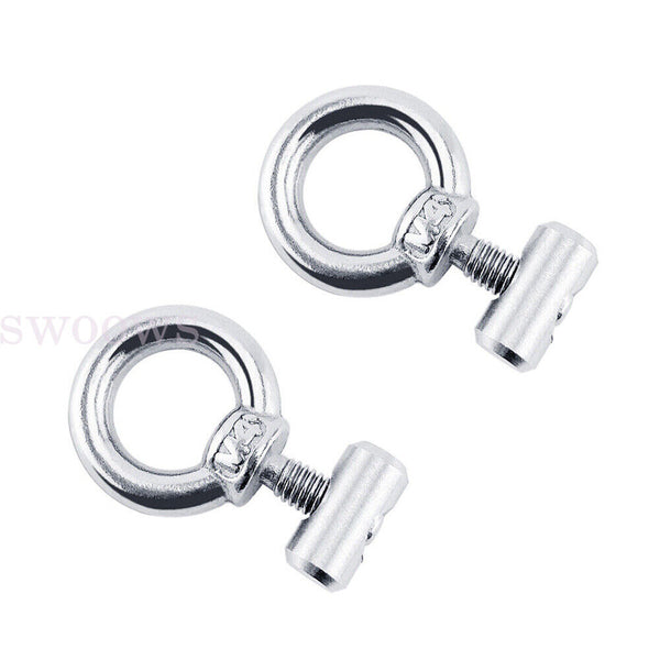 2x STAINLESS STEEL AWNING RAIL STOPPERS Caravan Motorhome Campervan multipurpose