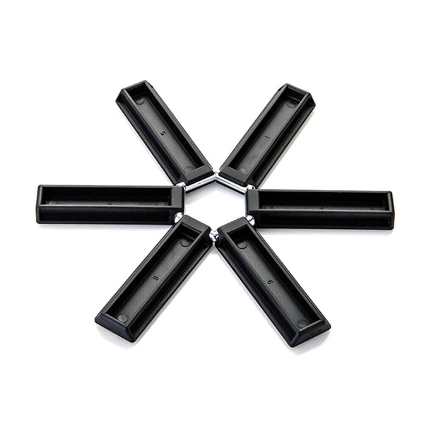 1-4PC Creative Folding Heat Insulation Pad Placemats Foldable Bowl Cup Pad AU