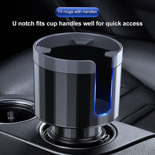 Car Cup Holder Expander Adapter for Bottles & Big Drinks Stable Fit for Car Auto